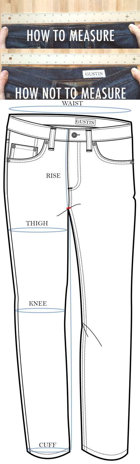 Pant Measurement Chart